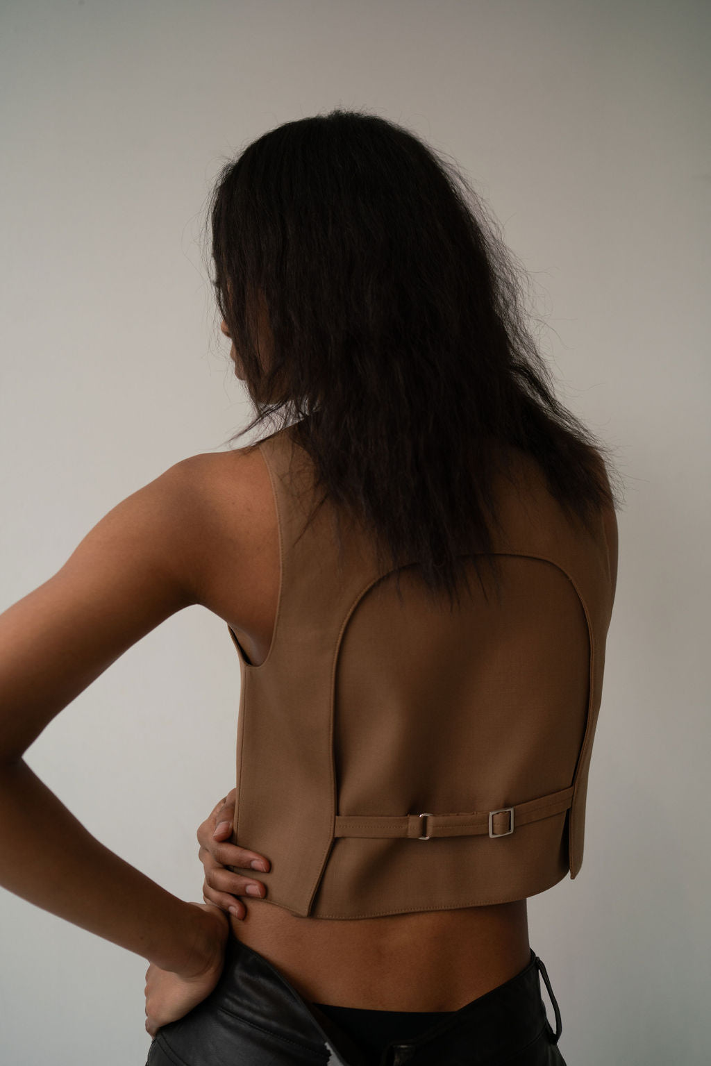 The modular wool waistcoat