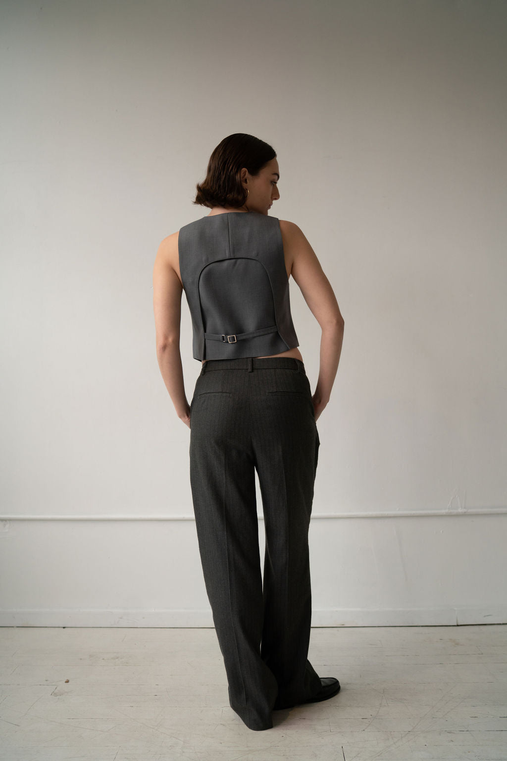 The modular wool waistcoat